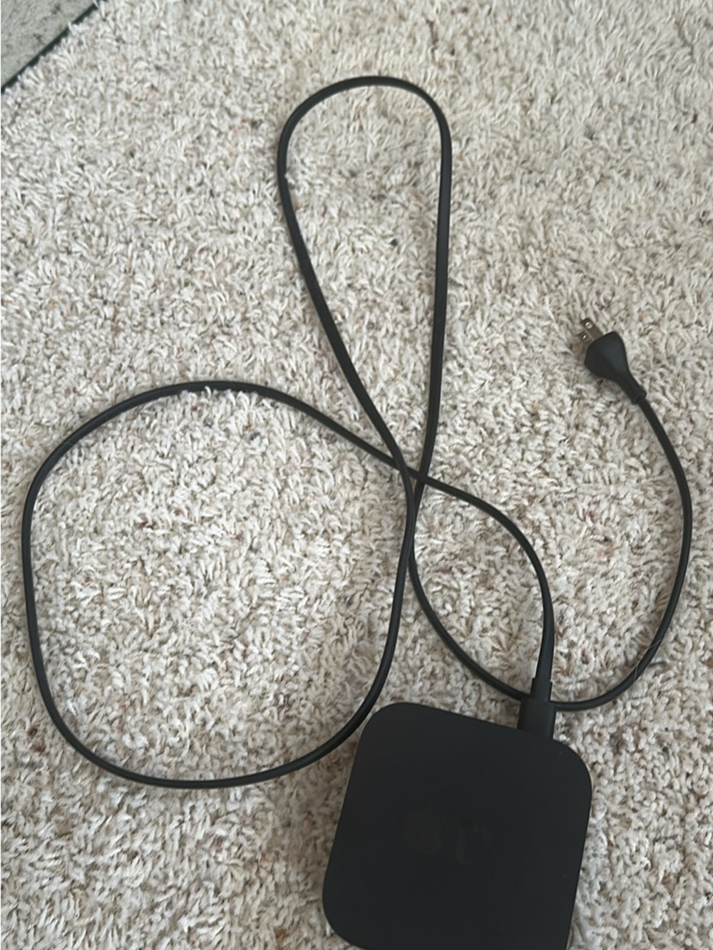 Apple Black TV Streaming Device with Power Cord